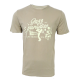 T-shirt Paradise Marron