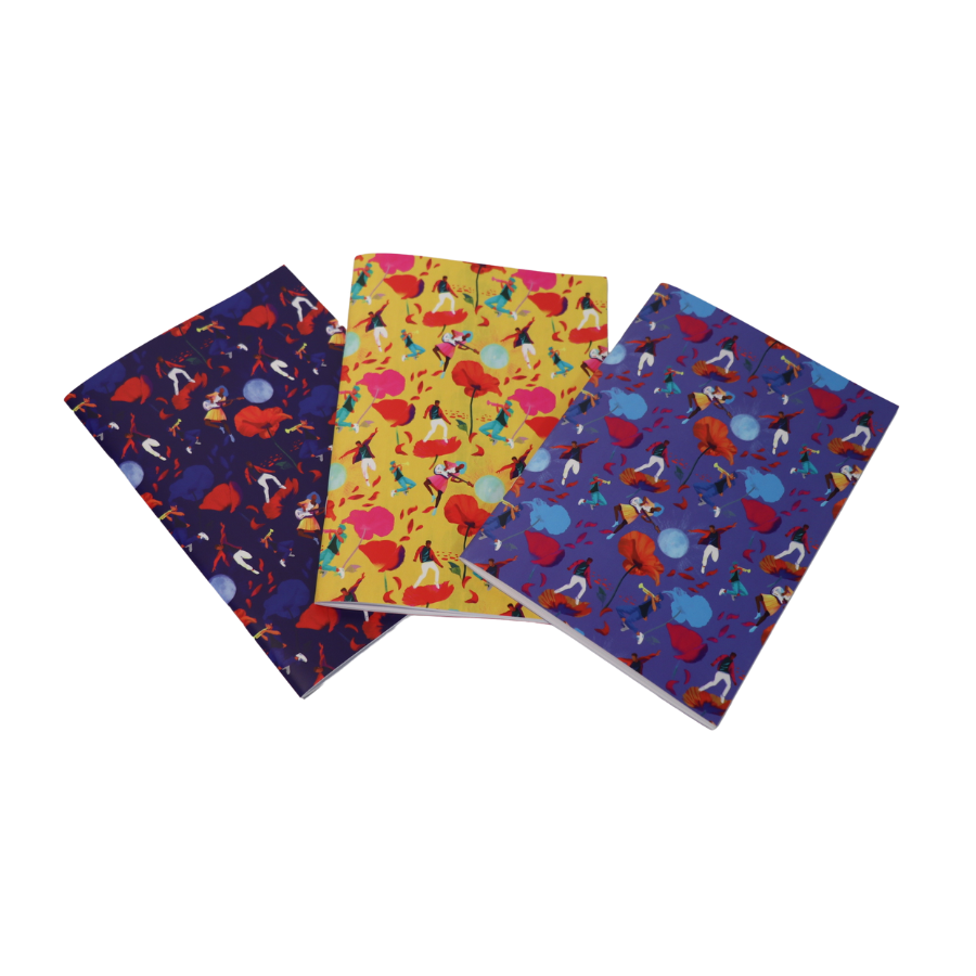 Lot de 3 carnets
