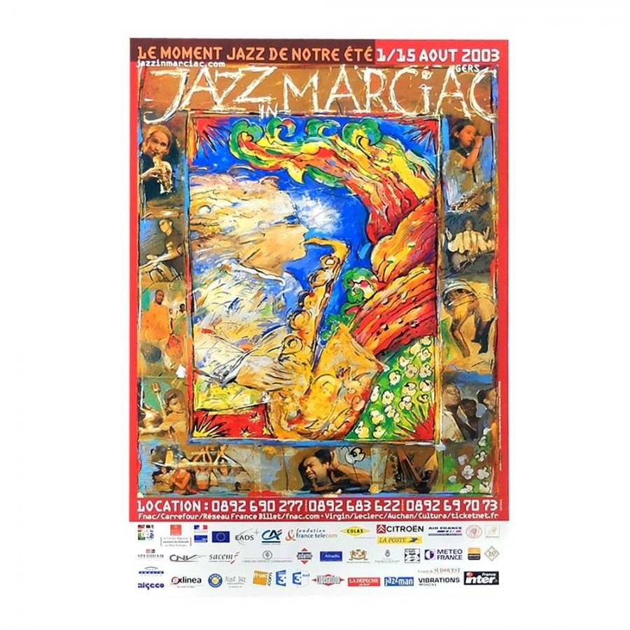 Affiche Jazz in Marciac 2003