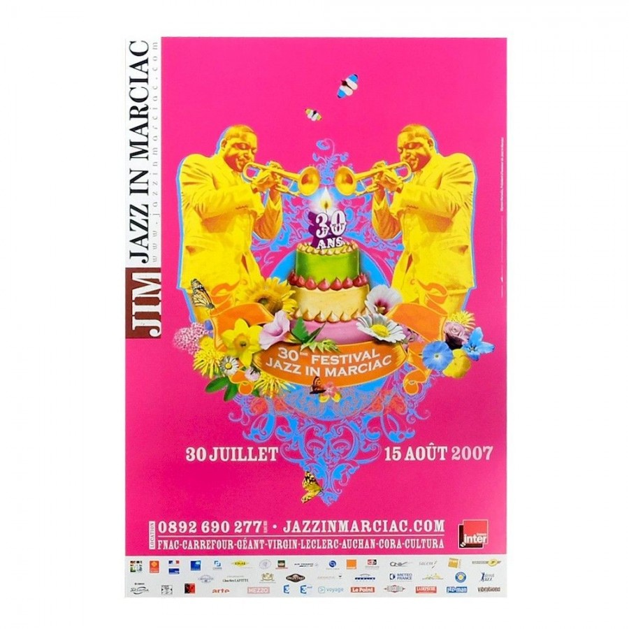 Affiche Jazz in Marciac 2007 - Modèle 4