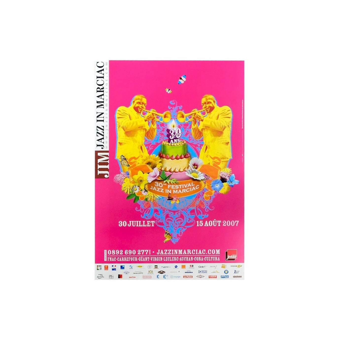 Affiche Jazz in Marciac 2007 - Modèle 4