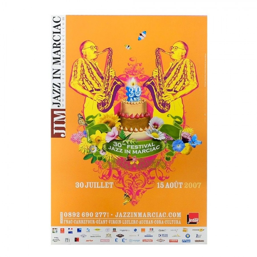 Affiche Jazz in Marciac 2007 - Modèle 3
