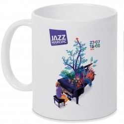 Mug Jazz In Marciac affiche 2018 Personnalisé
