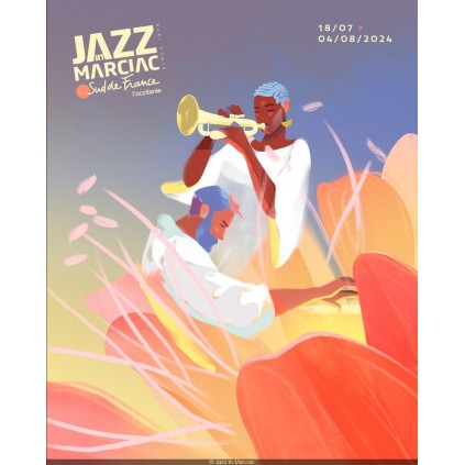 Affiche Collector Jazz In Marciac 2024