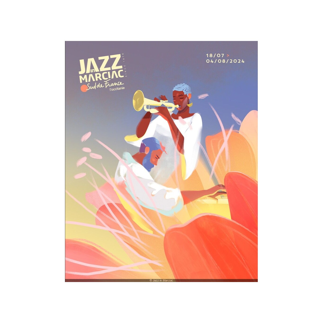 Affiche Collector Jazz In Marciac 2024