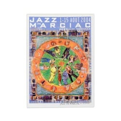 Carte postale "Affiche" Jazz in Marciac 2004
