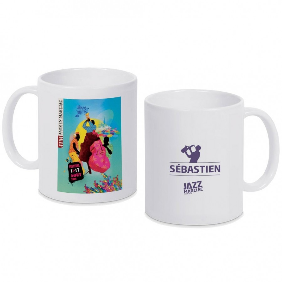 Mug Jazz In Marciac affiche 2008 Personnalisé