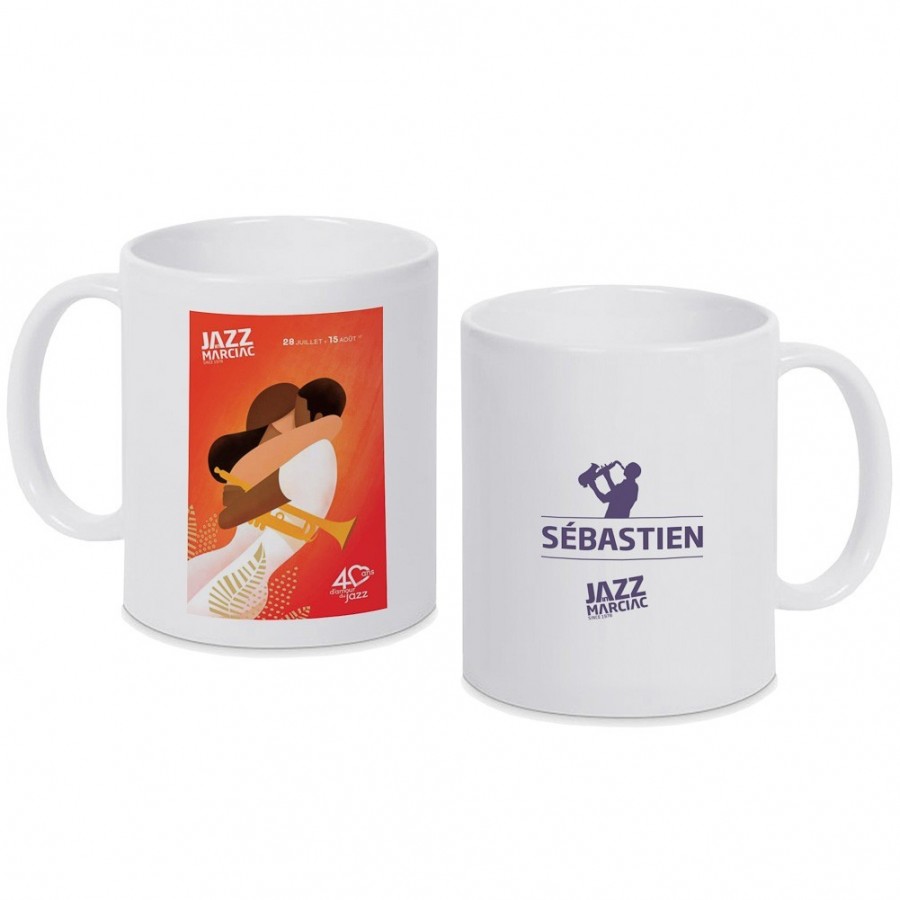 Mug Jazz In Marciac affiche 2017 Personnalisé