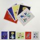 Lot de 5 stickers 3
