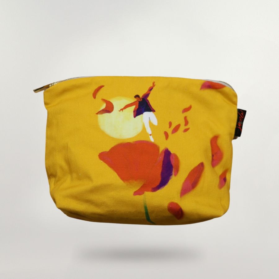 Trousse Grand Modele Jaune Coquelicot