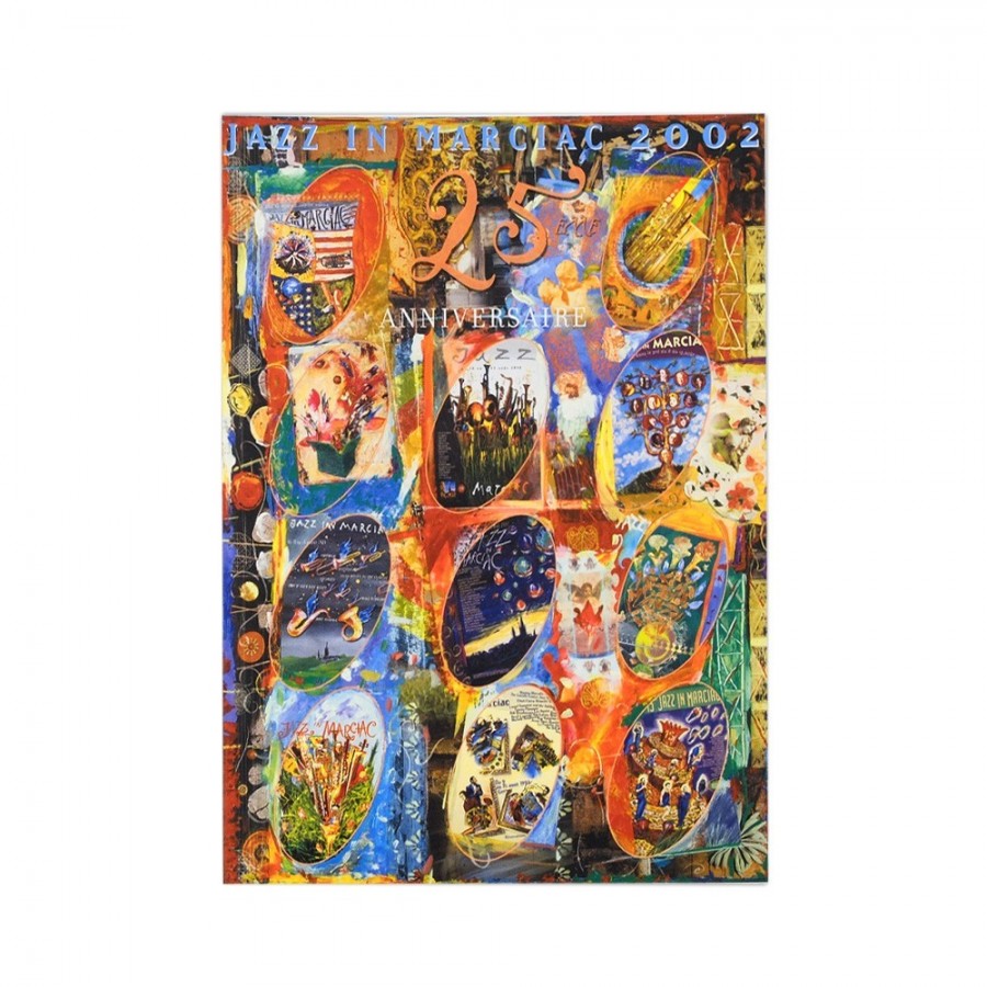 Carte postale "Affiche" Jazz in Marciac 2002
