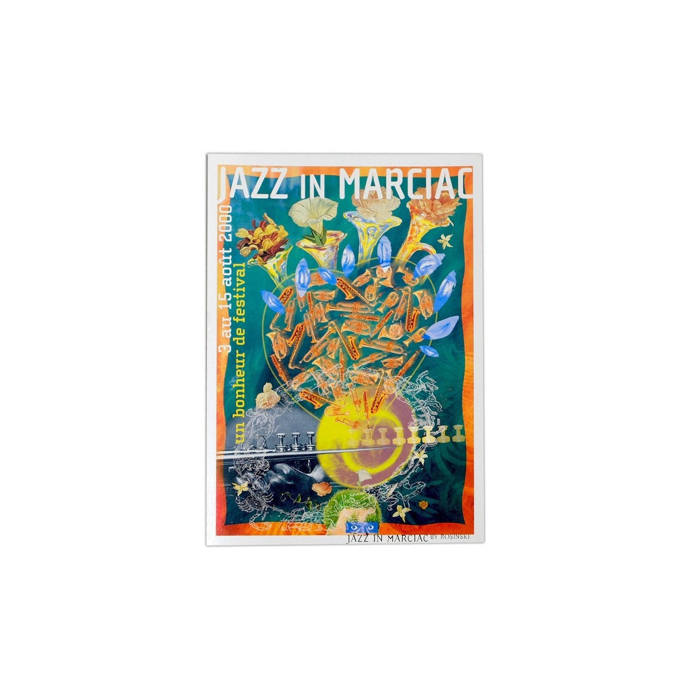 Carte postale "Affiche" Jazz in Marciac 2000