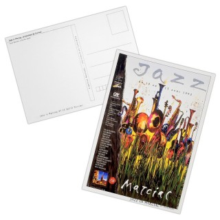 Carte postale "Affiche" Jazz in Marciac 1990