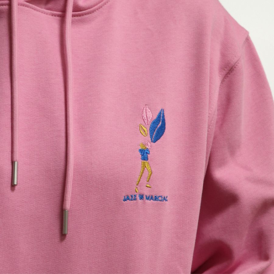 Sweat Rose Broderie