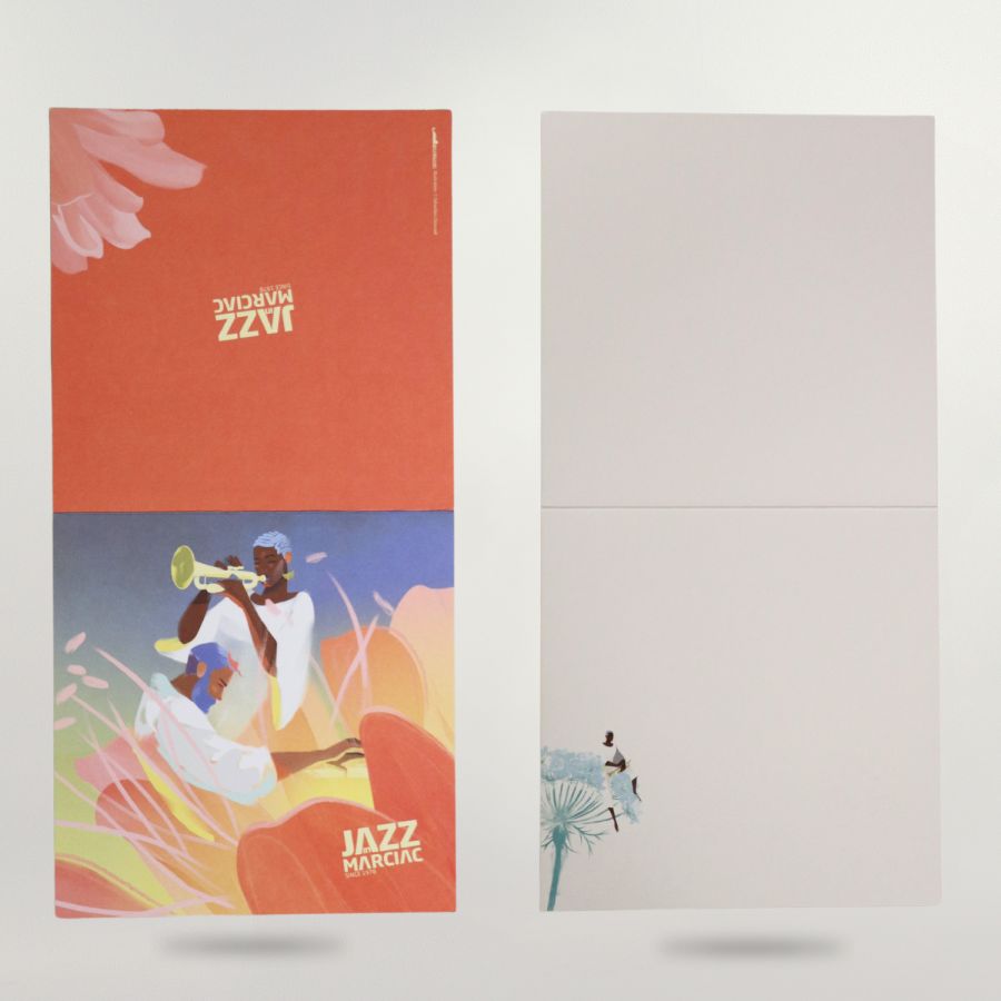 Carte de vœuxenveloppe