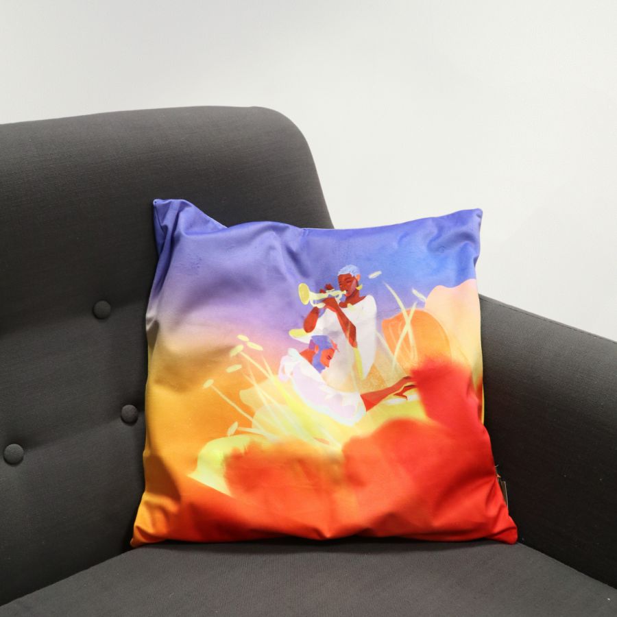 Housse de coussin en velours Affiche 2024