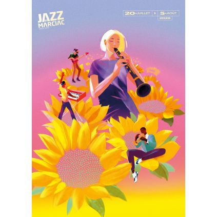 Affiche Officielle Jazz in Marciac 2026