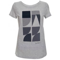 T-shirt Géométrie gris - Jazz In Marciac